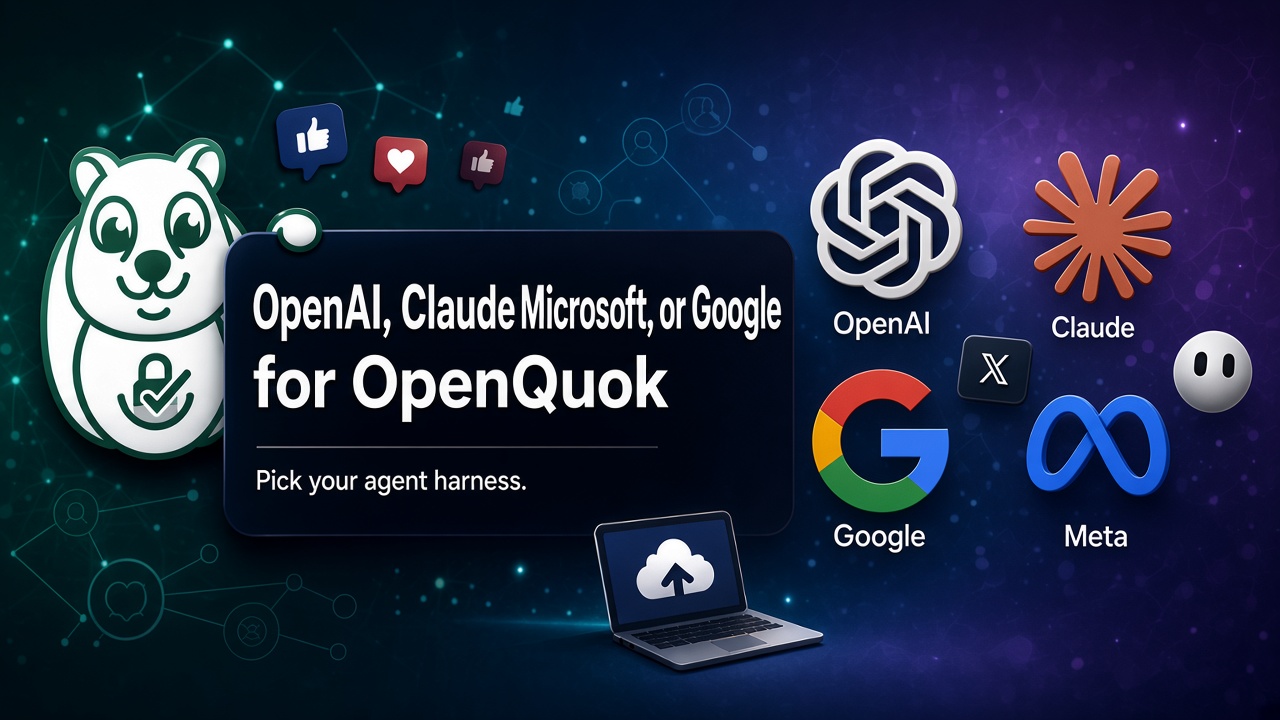 Pick Your OpenQuok Harness: OpenAI, Claude, Microsoft, or Google