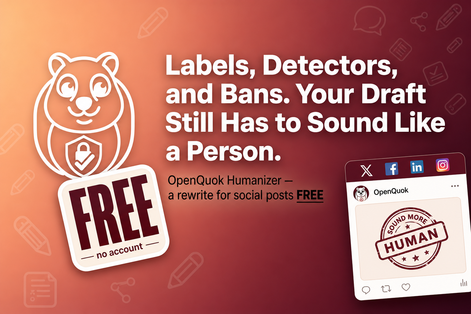 Featured image for blog post: Platforms are adding AI labels, detectors, and bans. Your draft can still sound like a machine