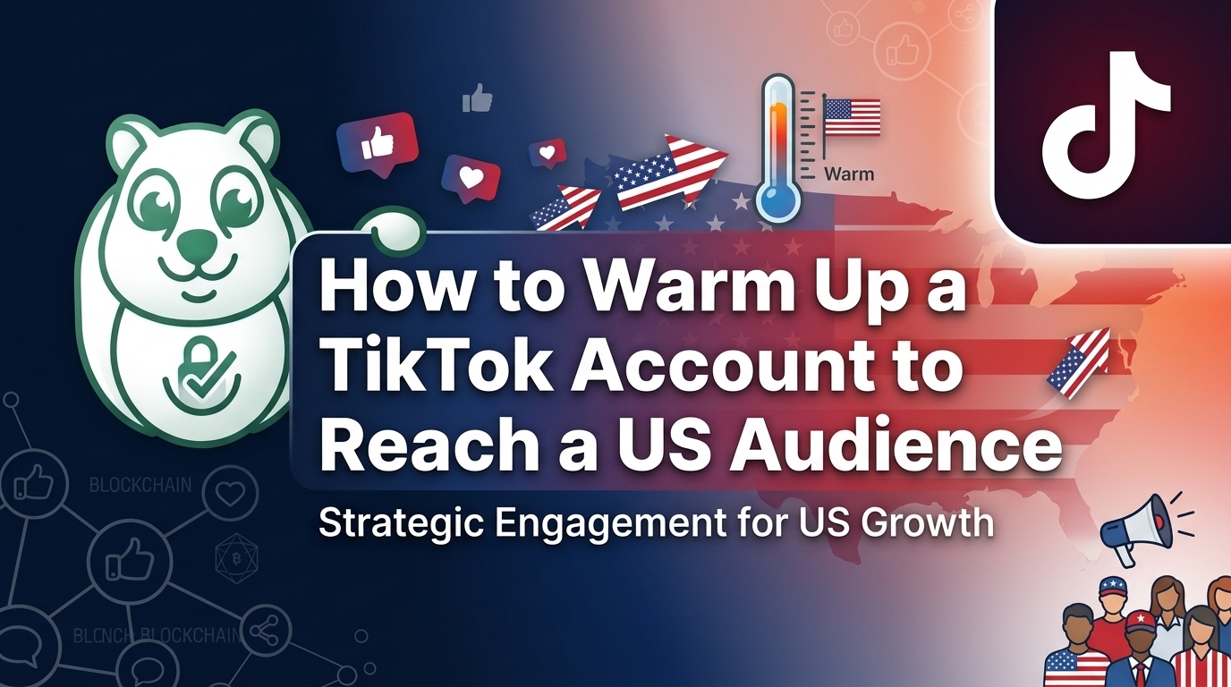 Featured image for blog post: How to Warm Up a TikTok Account to Reach a US Audience